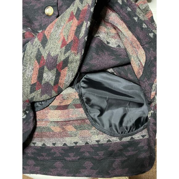 Victory Outfitters Western Wine Plaid Shacket Shirt size Large NEW - Picture 7 of 9